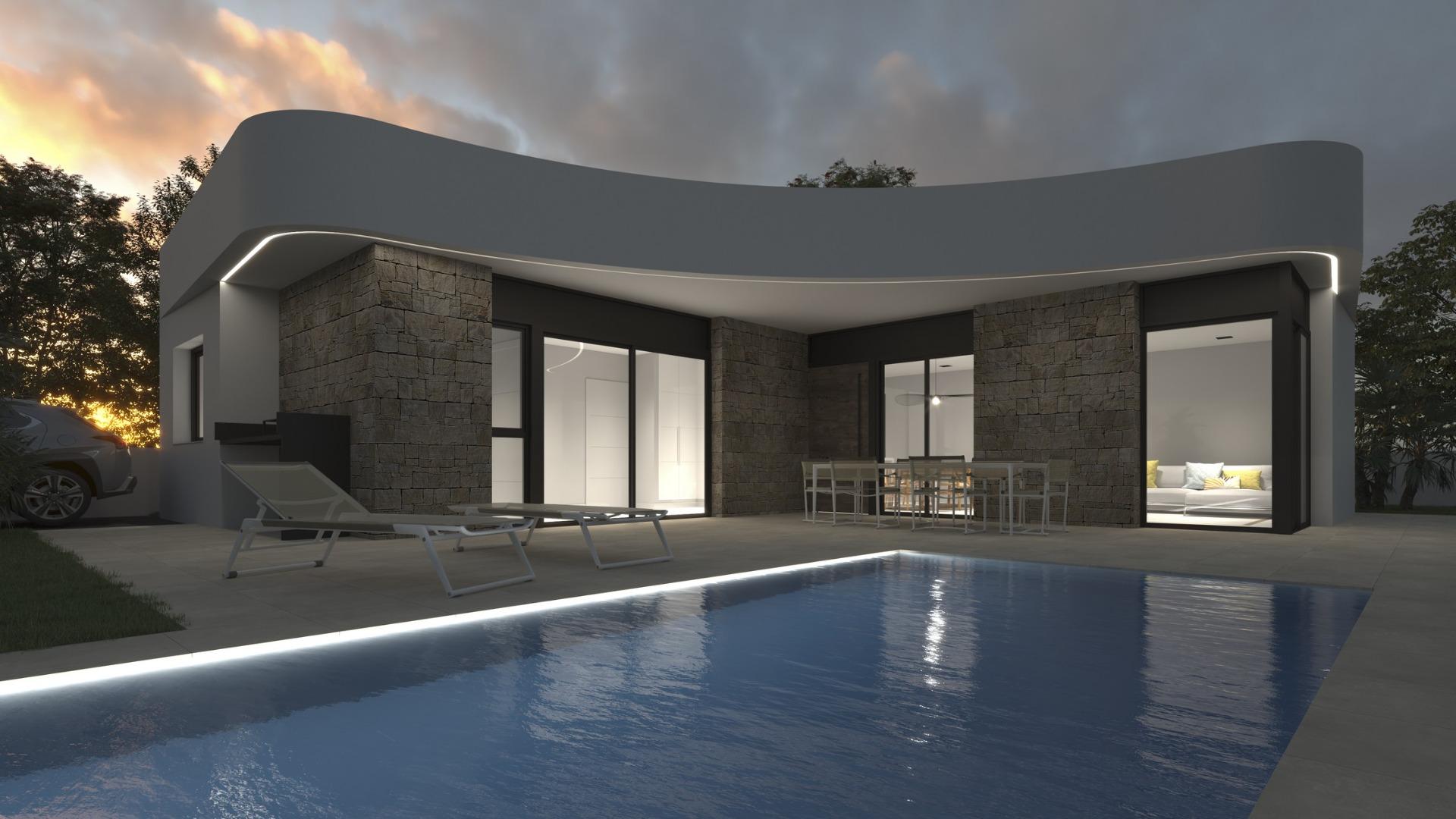 New build villas in los montesinos