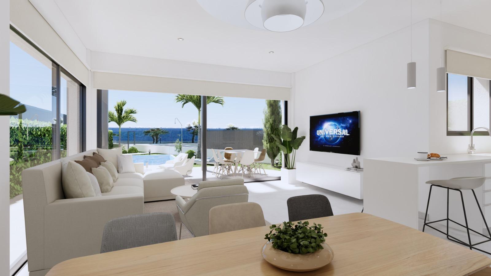 Luxury New Construction Villas on the Waterfront in Los Alcázares