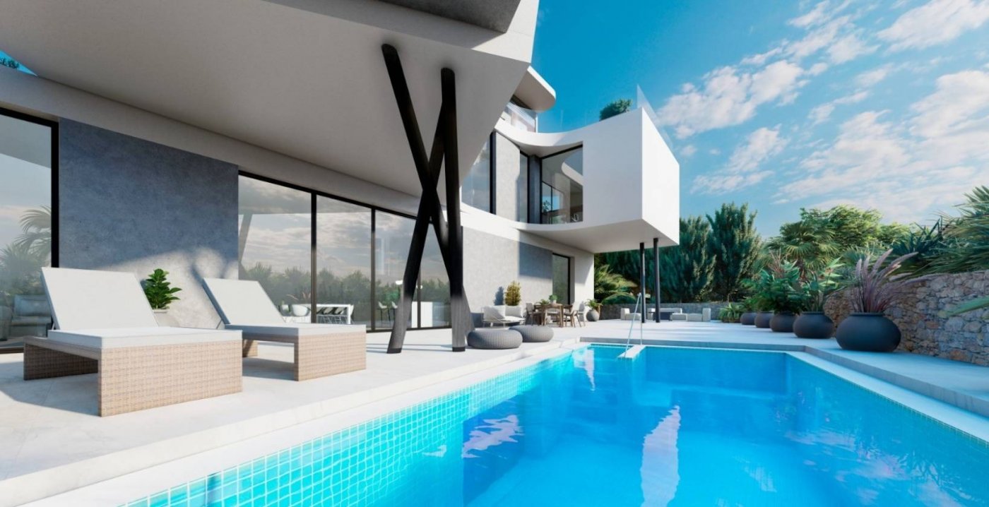 New build luxury villa in campoamor
