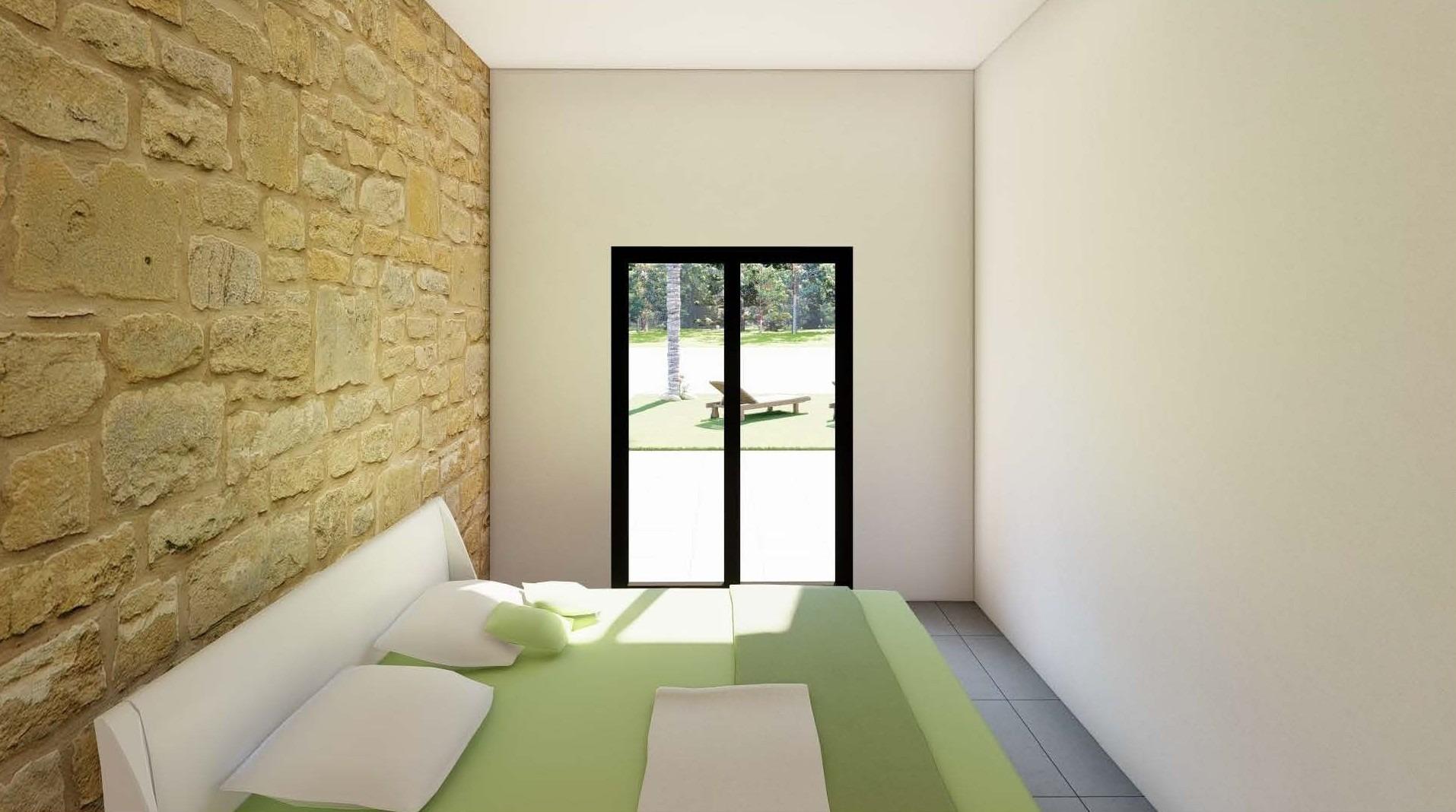 Modern newly built villa on a large rural plot near pinoso