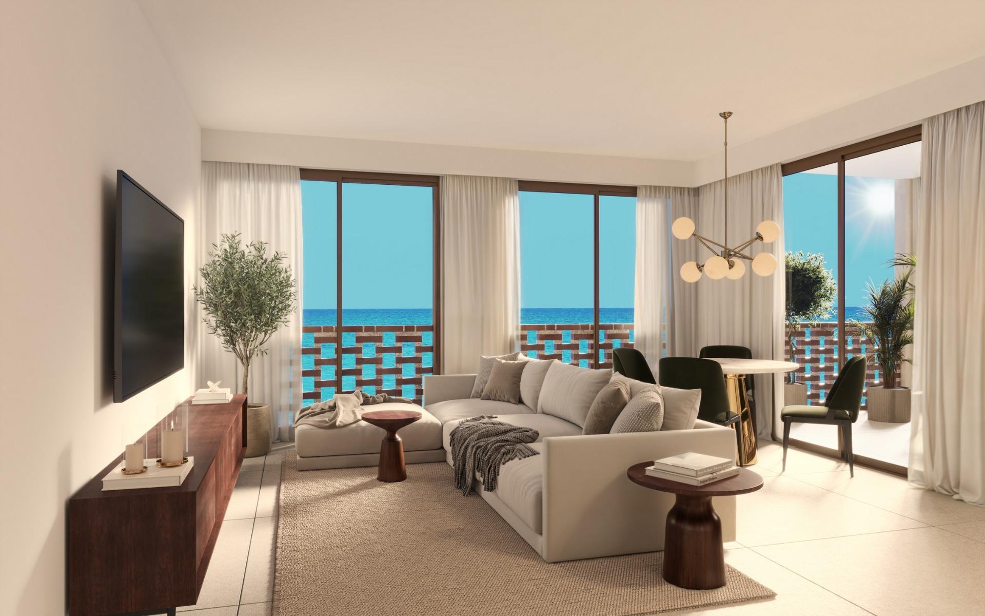 New build seaside apartments in villajoyosa - fully furnished investment opportunity on the costa blanca