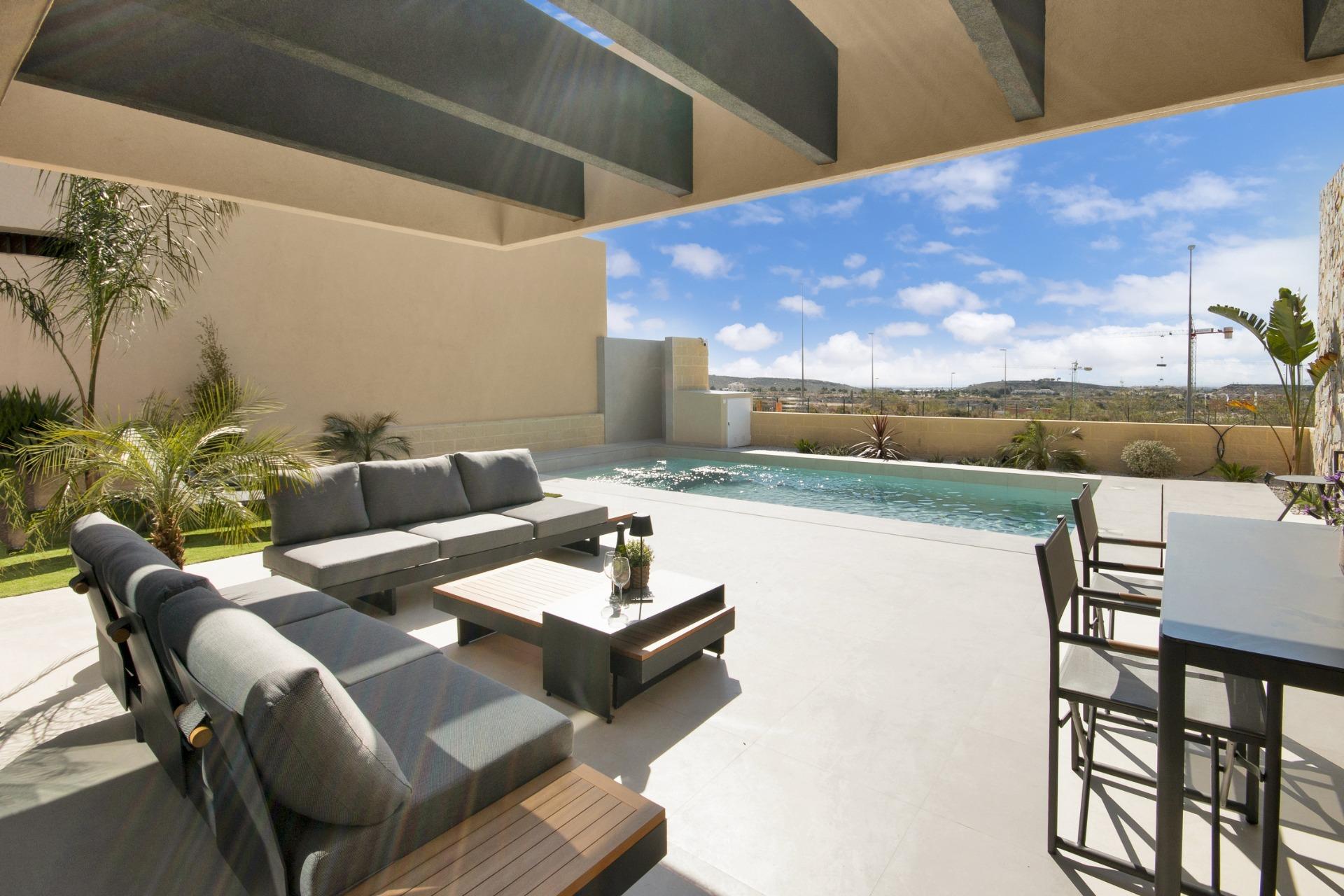 New build villas in altoana golf resort, murcia