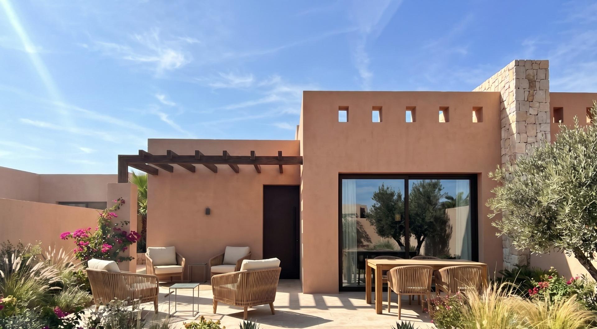 New build villas at el alba mediterranean resort in torre pacheco
