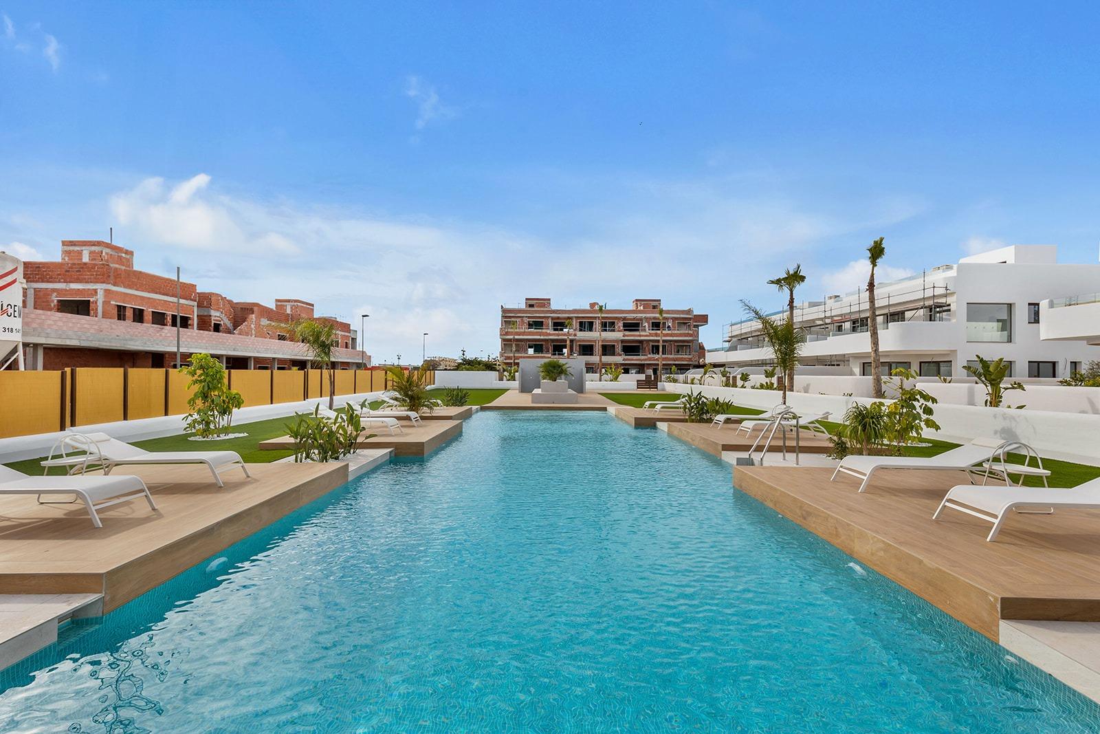 New build residential complex near serena golf and the mar menor in los alcazares