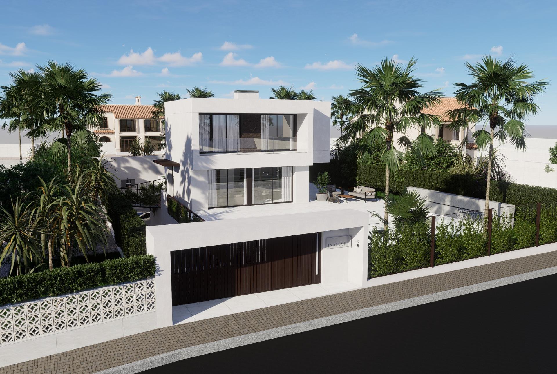 Luxury new build villa for sale in la zenia, orihuela costa