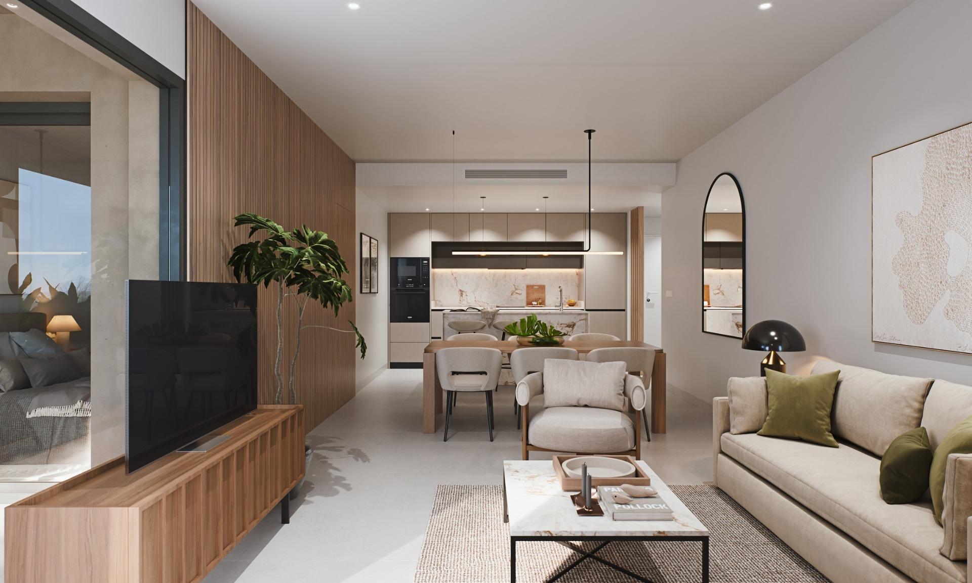 Luxury new build apartments for sale in santa rosalia lake and life resort murcia