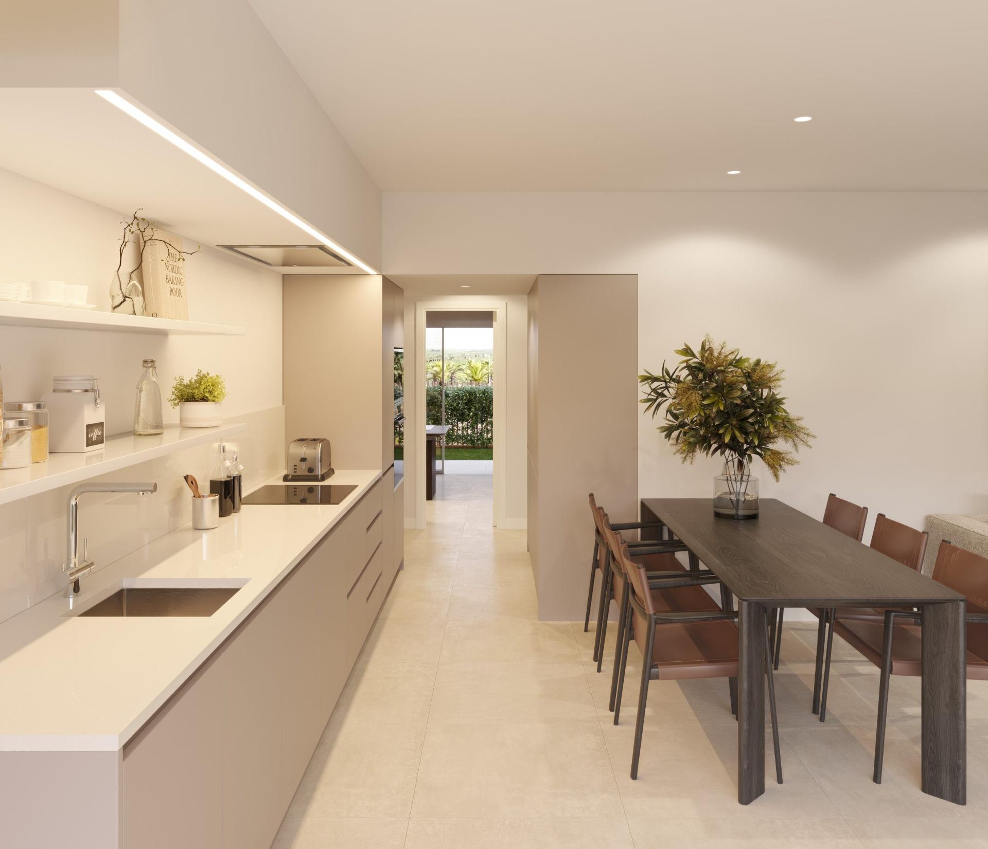 New build residential apartments in los balcones, torrevieja