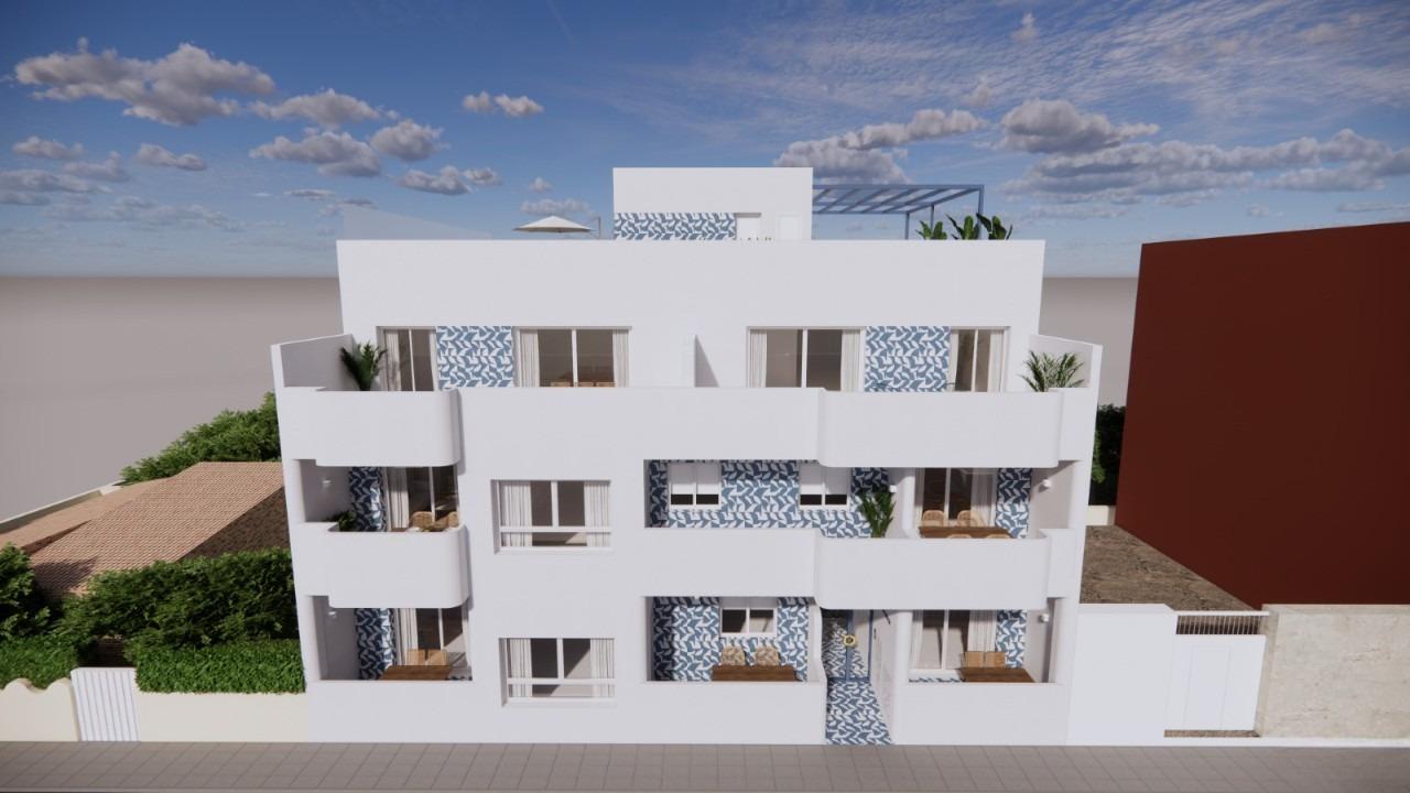 New mediterranean apartments just 140 metres from the beach in torre de la horadada