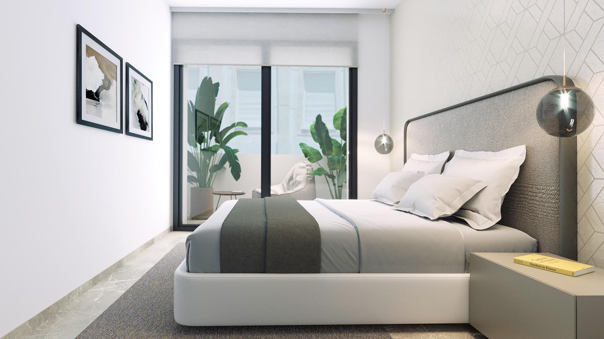 Modern apartments just 250m from playa del cura in torrevieja