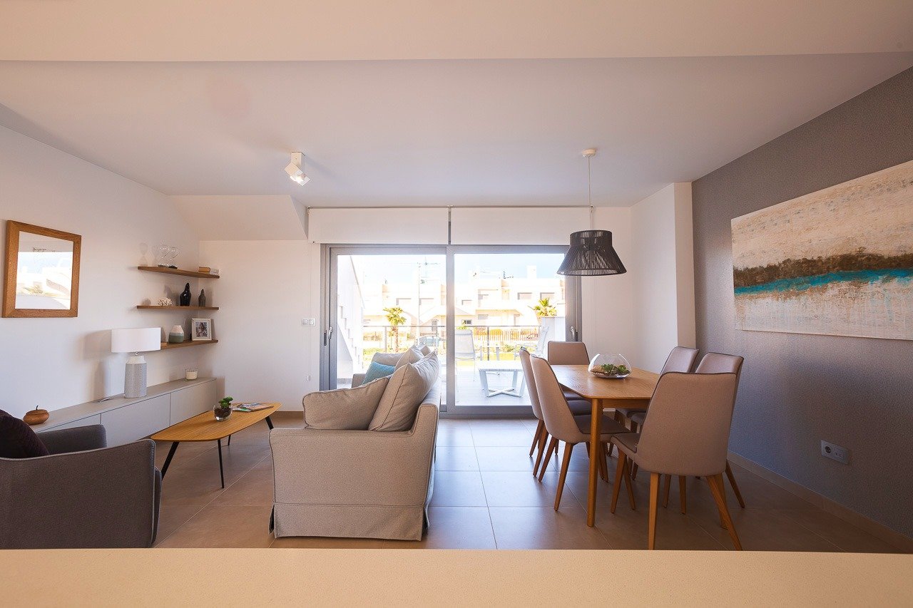 New build residential of bungalow apartments in vistabella