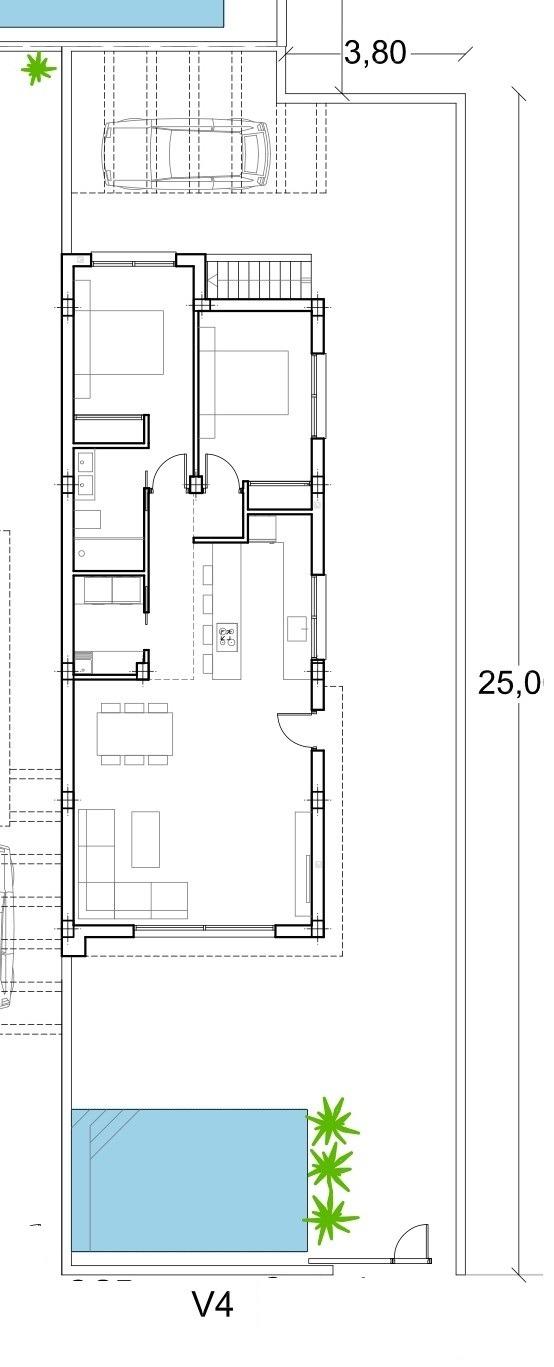 New build villas with private pool near la serena golf in los alcazares
