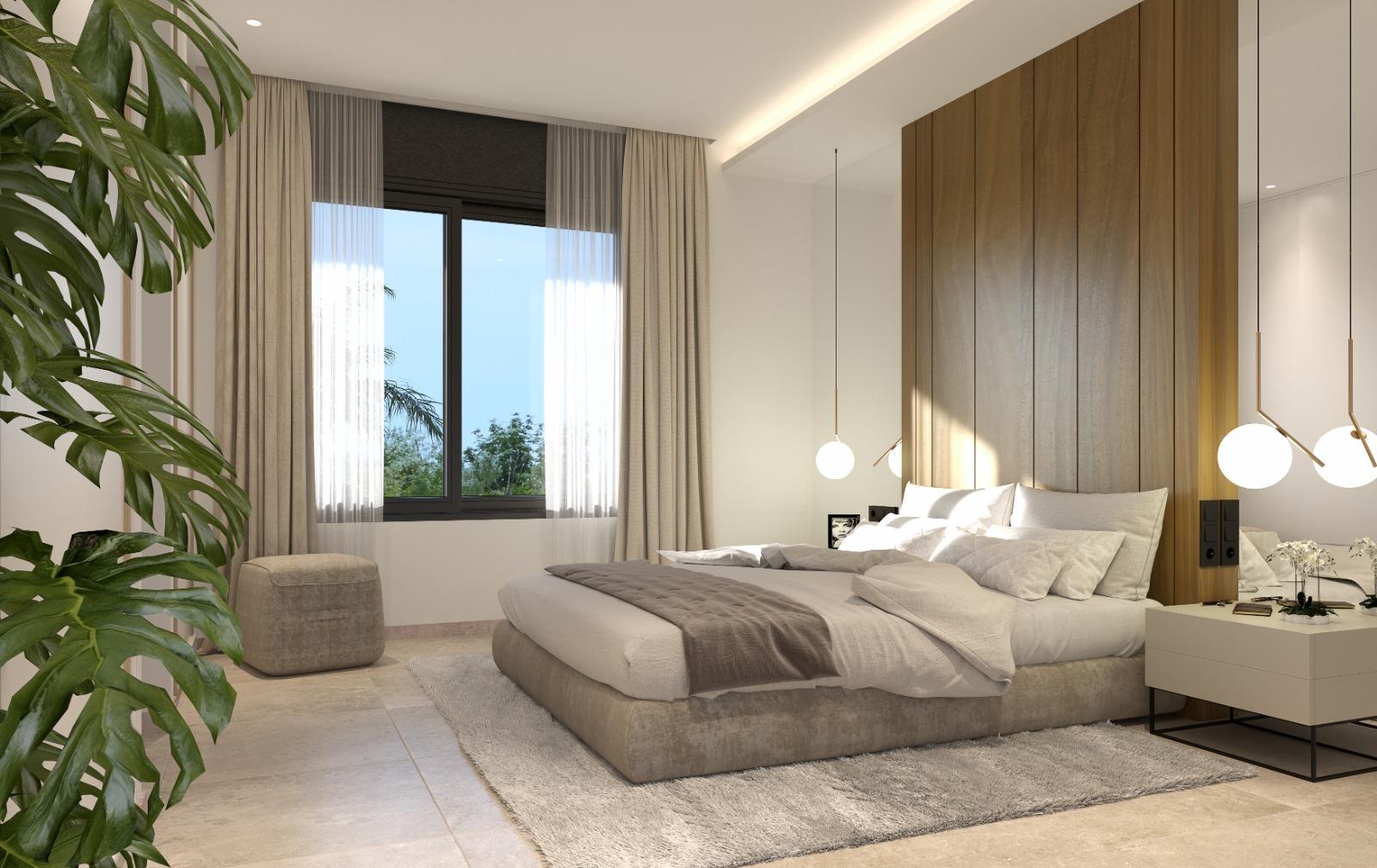 Modern semi detached villas with private pool in las filipinas-orihuela costa