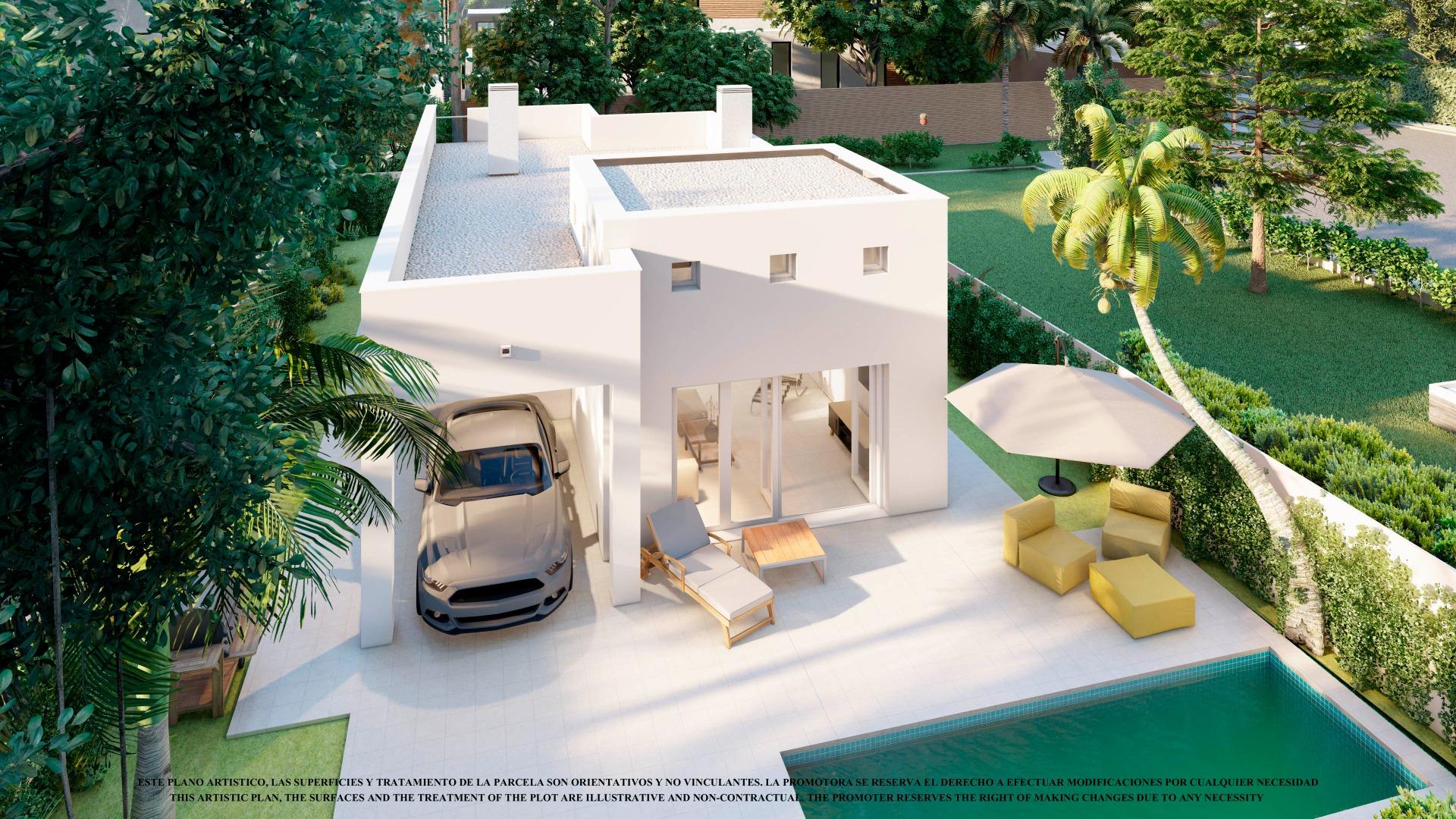 New build villas in los alcazares