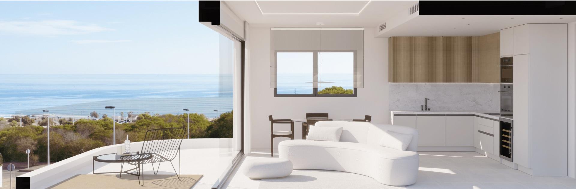 New build bungalows with sea views in la mata, torrevieja