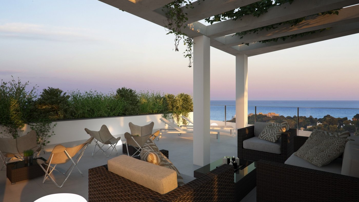 GROUND FLOOR FLAT IN LUXURY RESIDENTIAL COMPLEX NEXT TO THE SEA