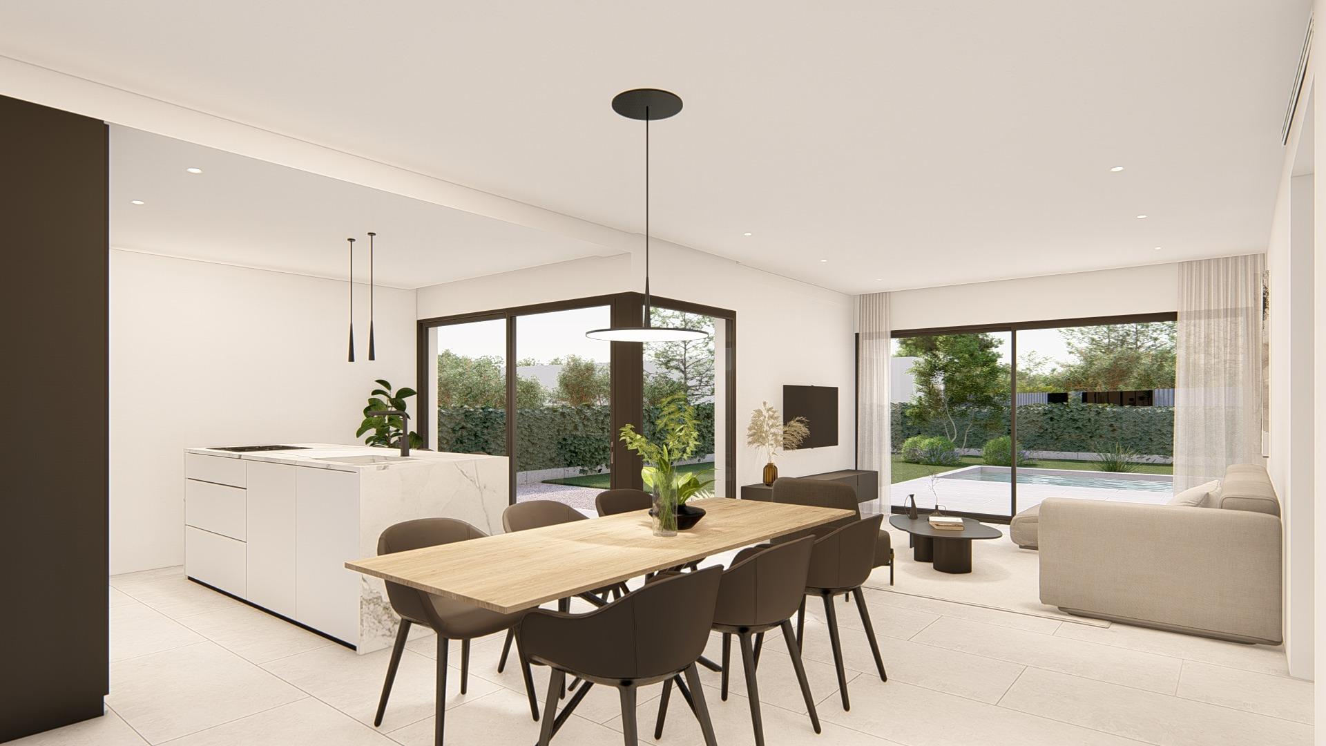 New build villas in molina de segura