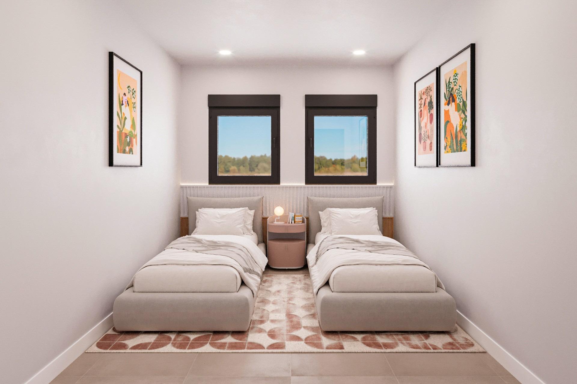 New build townhouses in fuente alamo, murcia