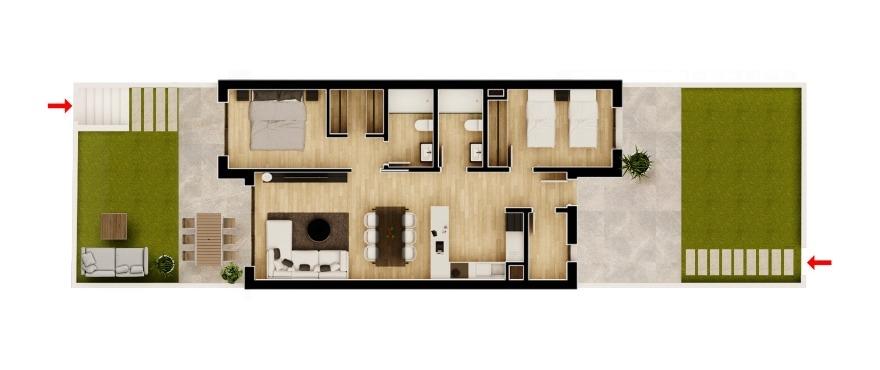 New build residential complex in alenda golf, alicante