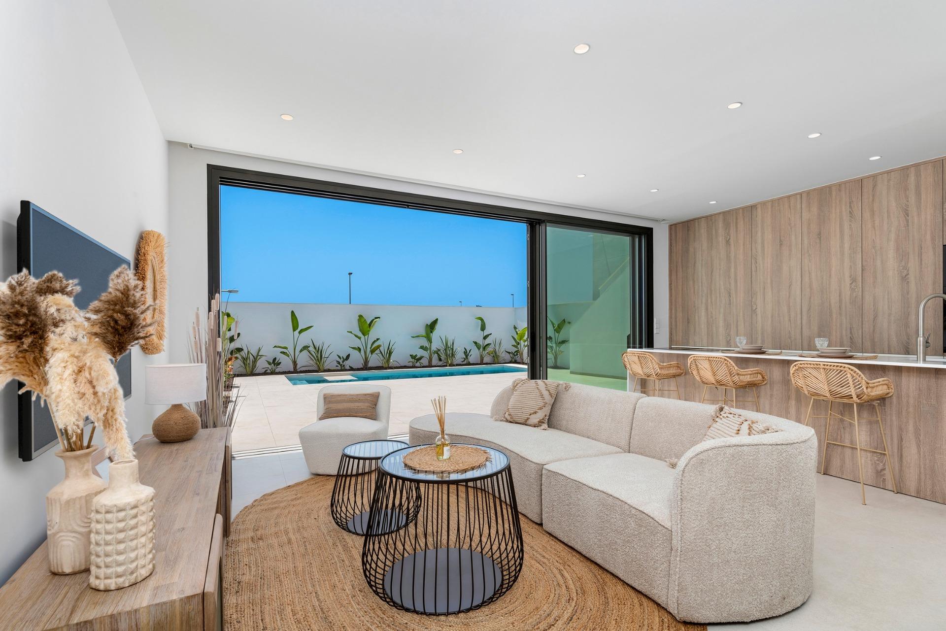 New build villas near serena golf in los alcazares