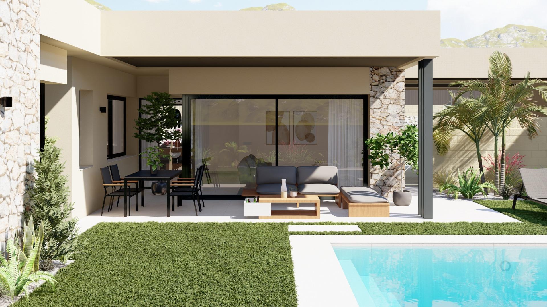 New build villas in altaona golf resort, murcia