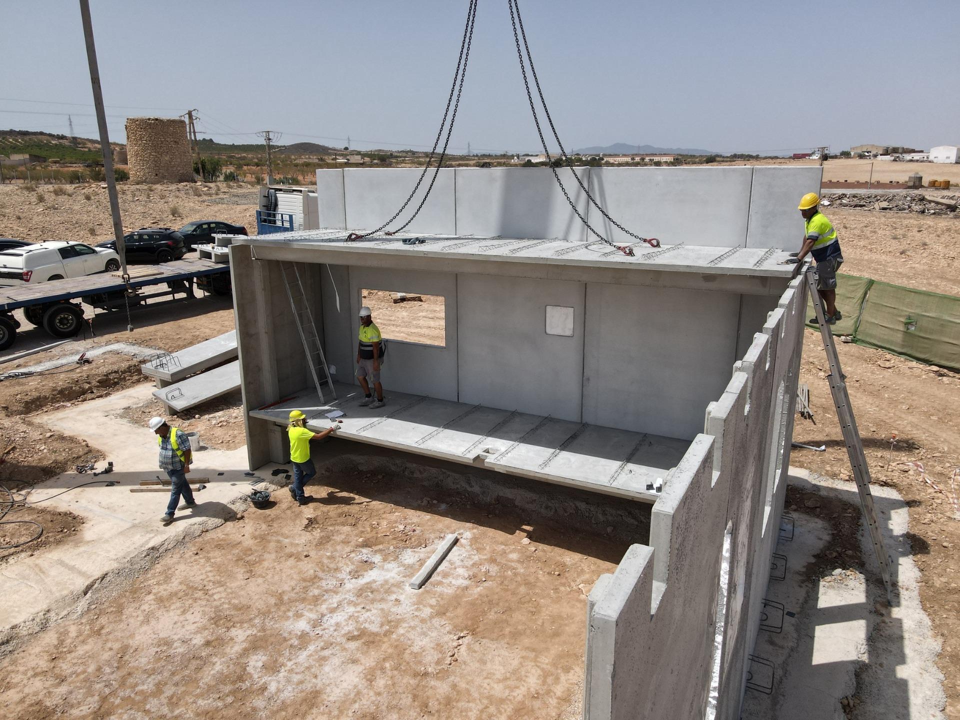 New build bungalows in fuente alamo, murcia
