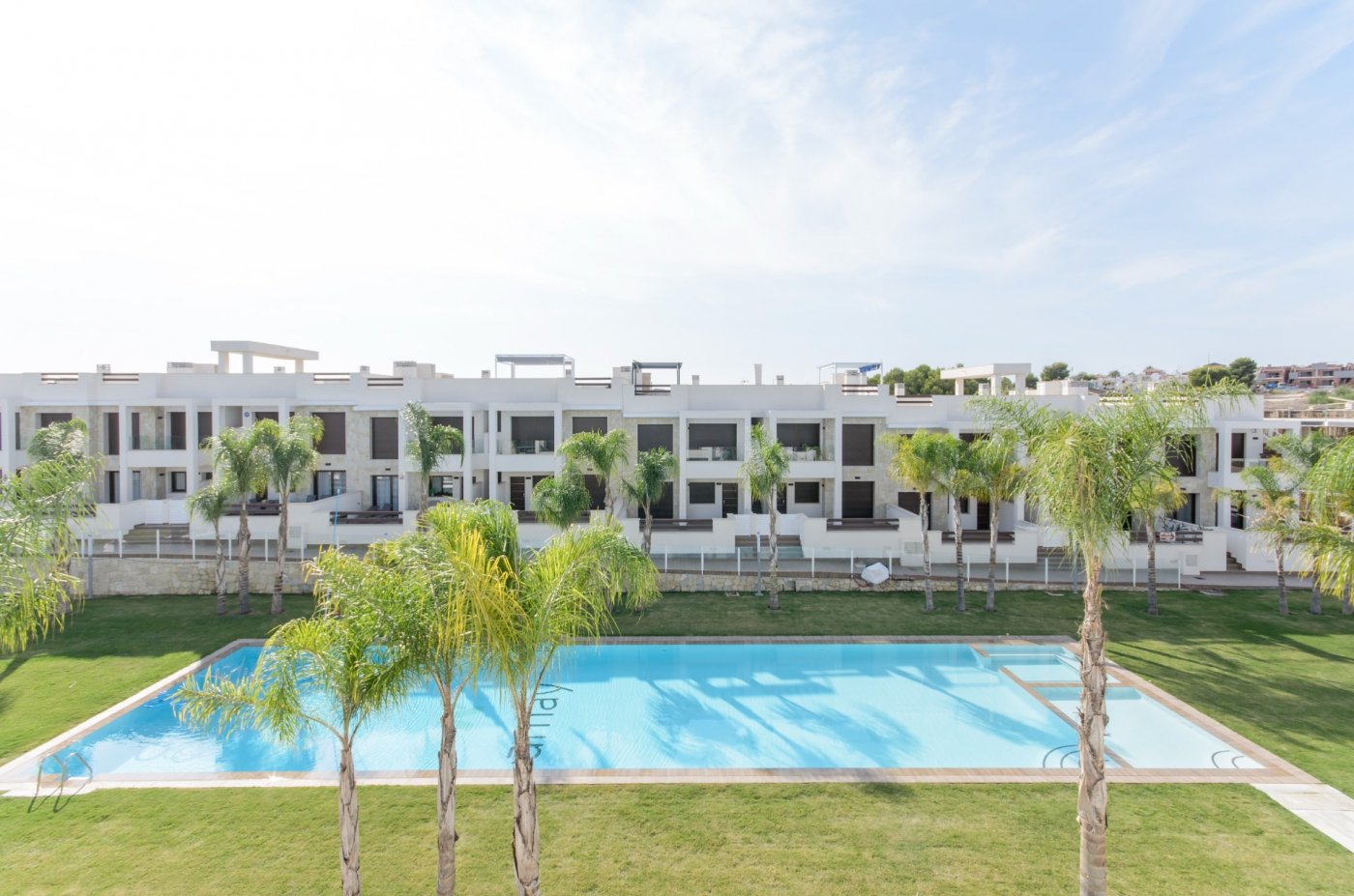 New build residential of bungalow apartments in los balcones, torrevieja