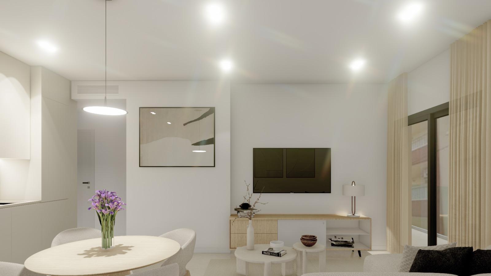 Modern new build apartments in guardamar del segura near the beach