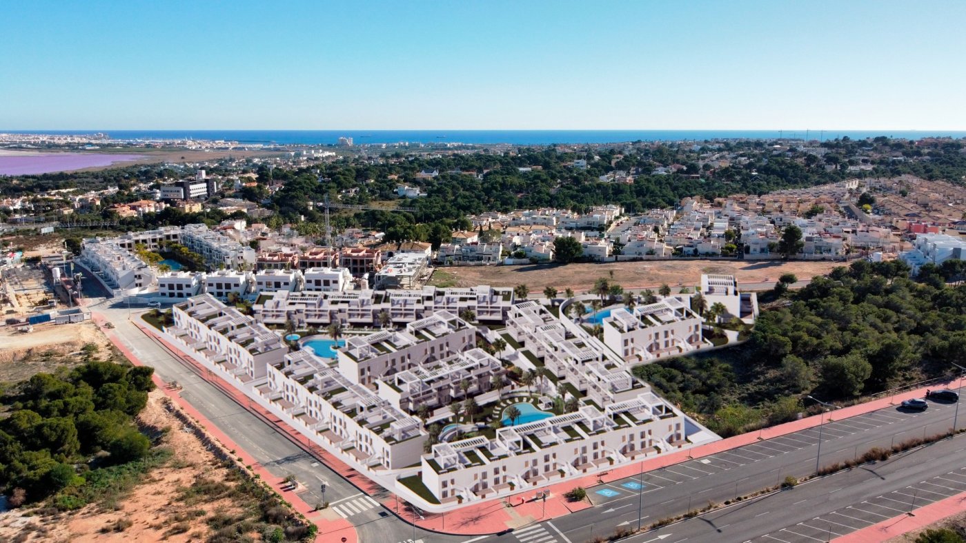 New build residential of bungalow apartments in los balcones