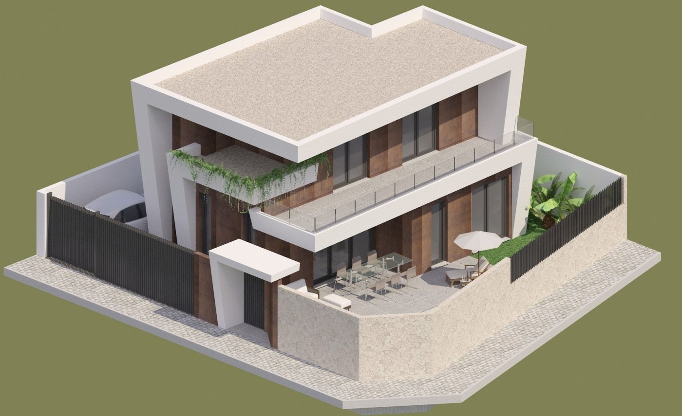 New build modern villas in benijofar