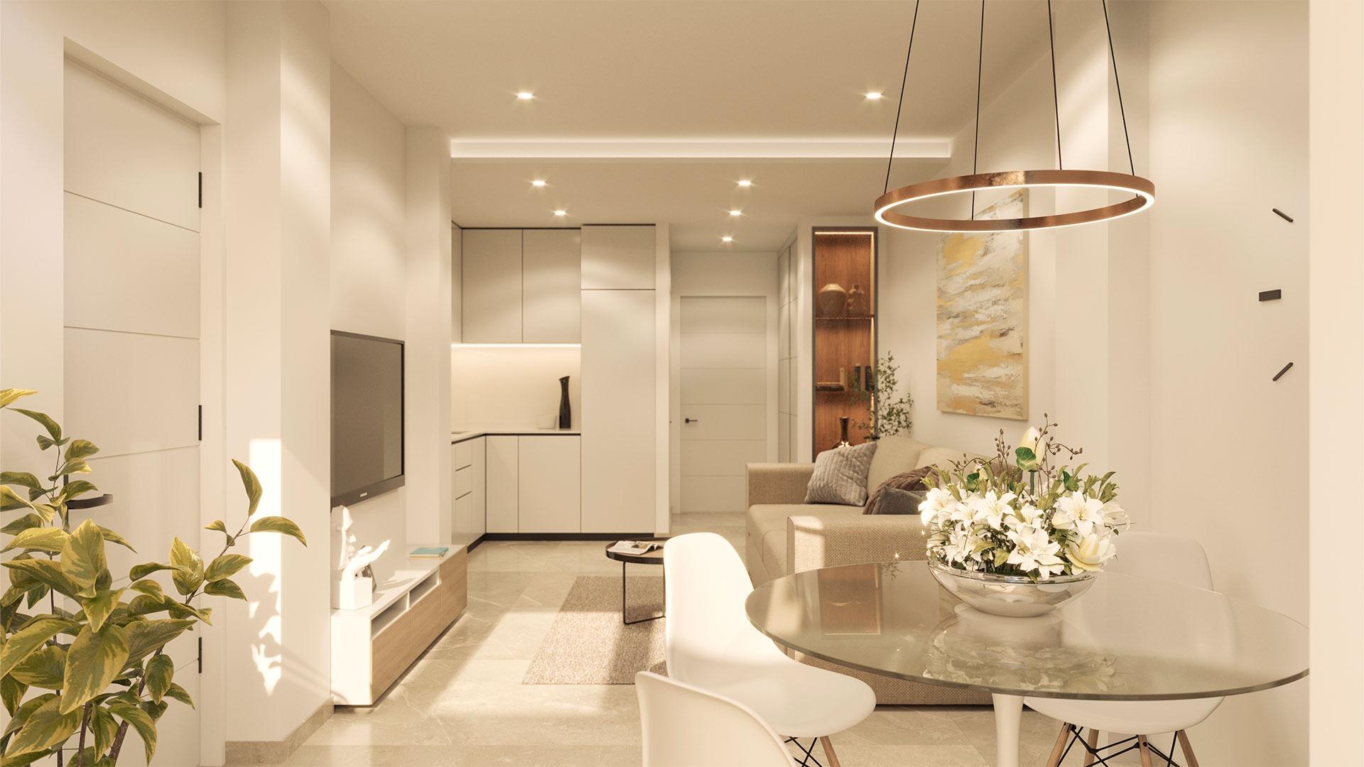 New build apartments 200 metres from the sea in torrevieja