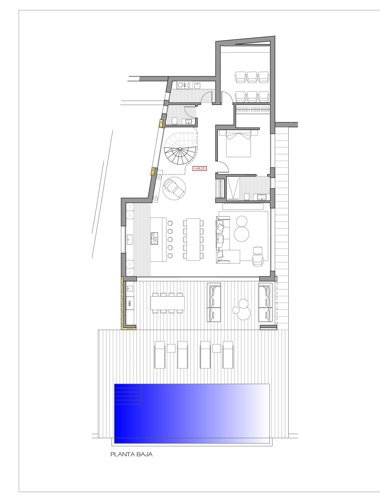 Luxury new build villa with sea views in moraira