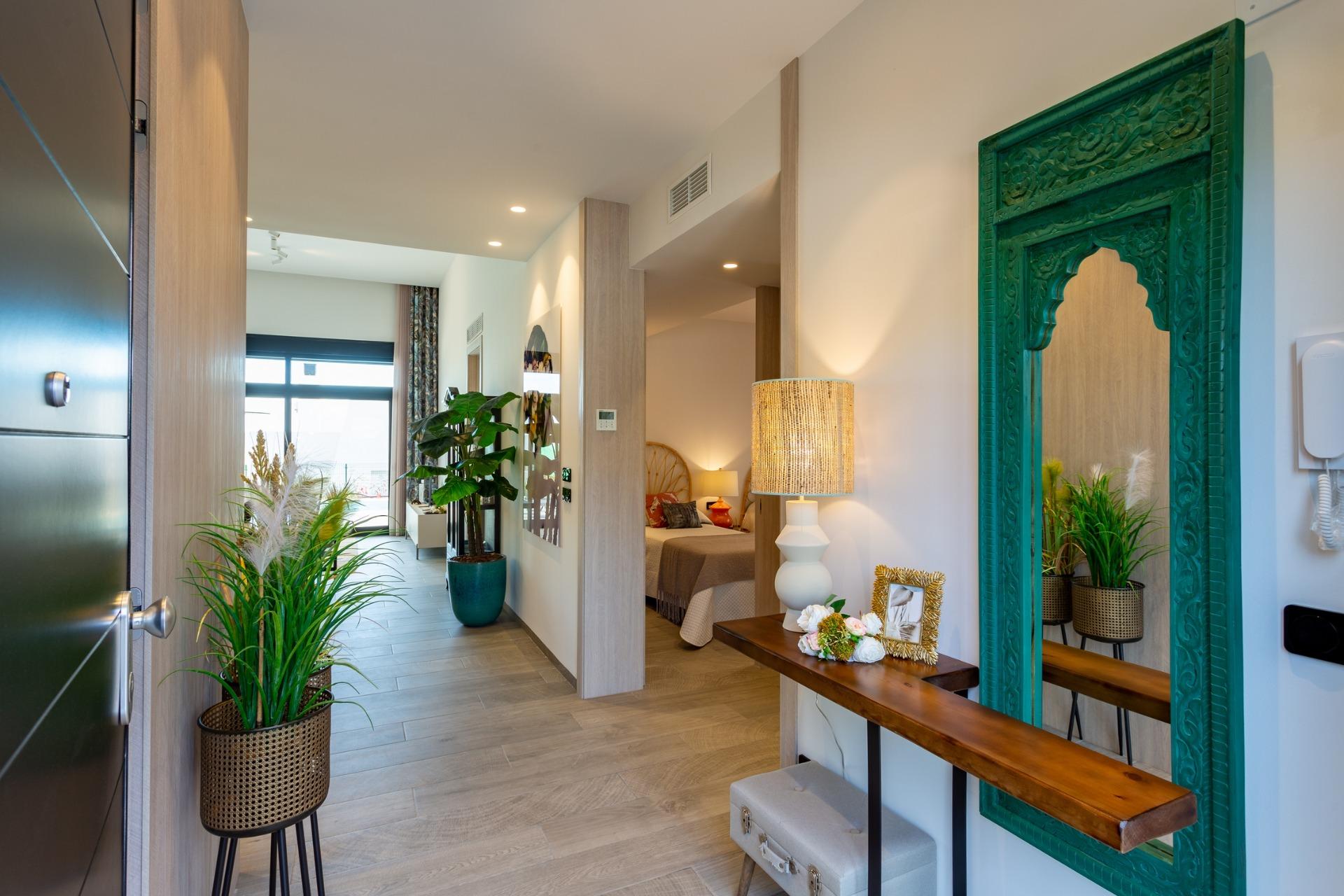 New build semi detached villas with private pool at la finca golf resort algorfa