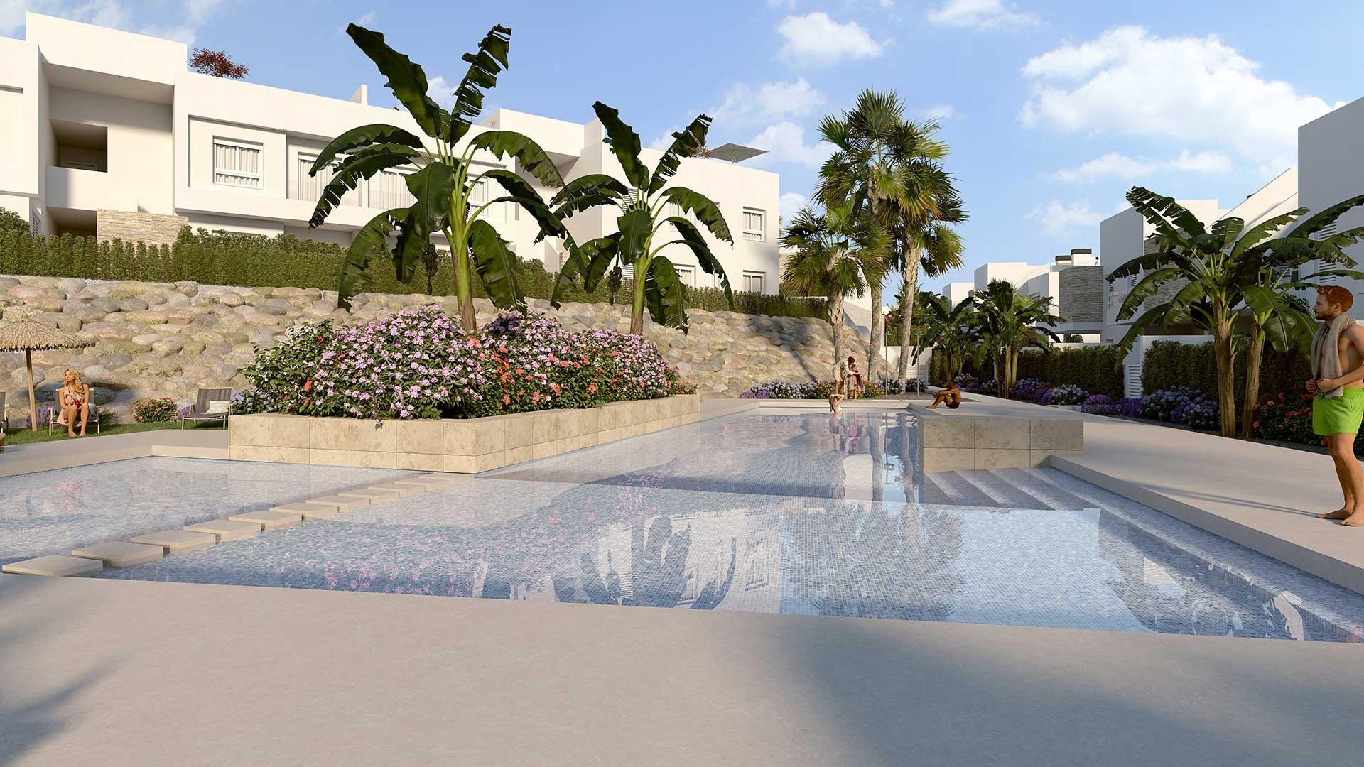 New bungalows in la finca golf, algorfa - luxury and nature at the costa blanca