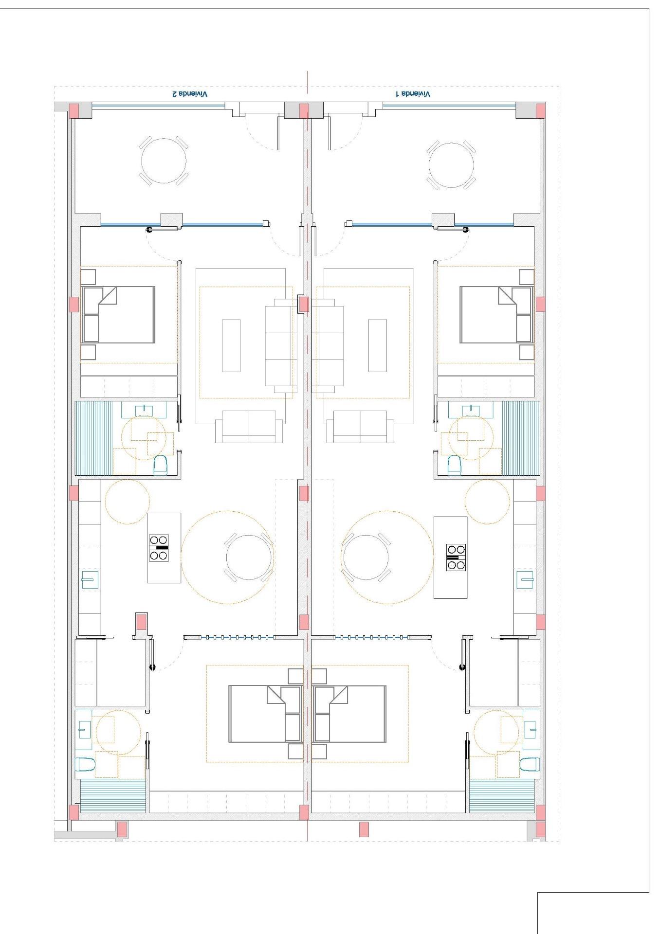 Modern apartments of new construction in catral