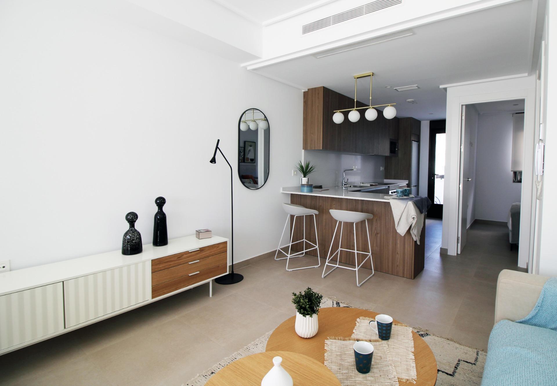 Modern townhouses and semi-detached homes in pilar de la horadada