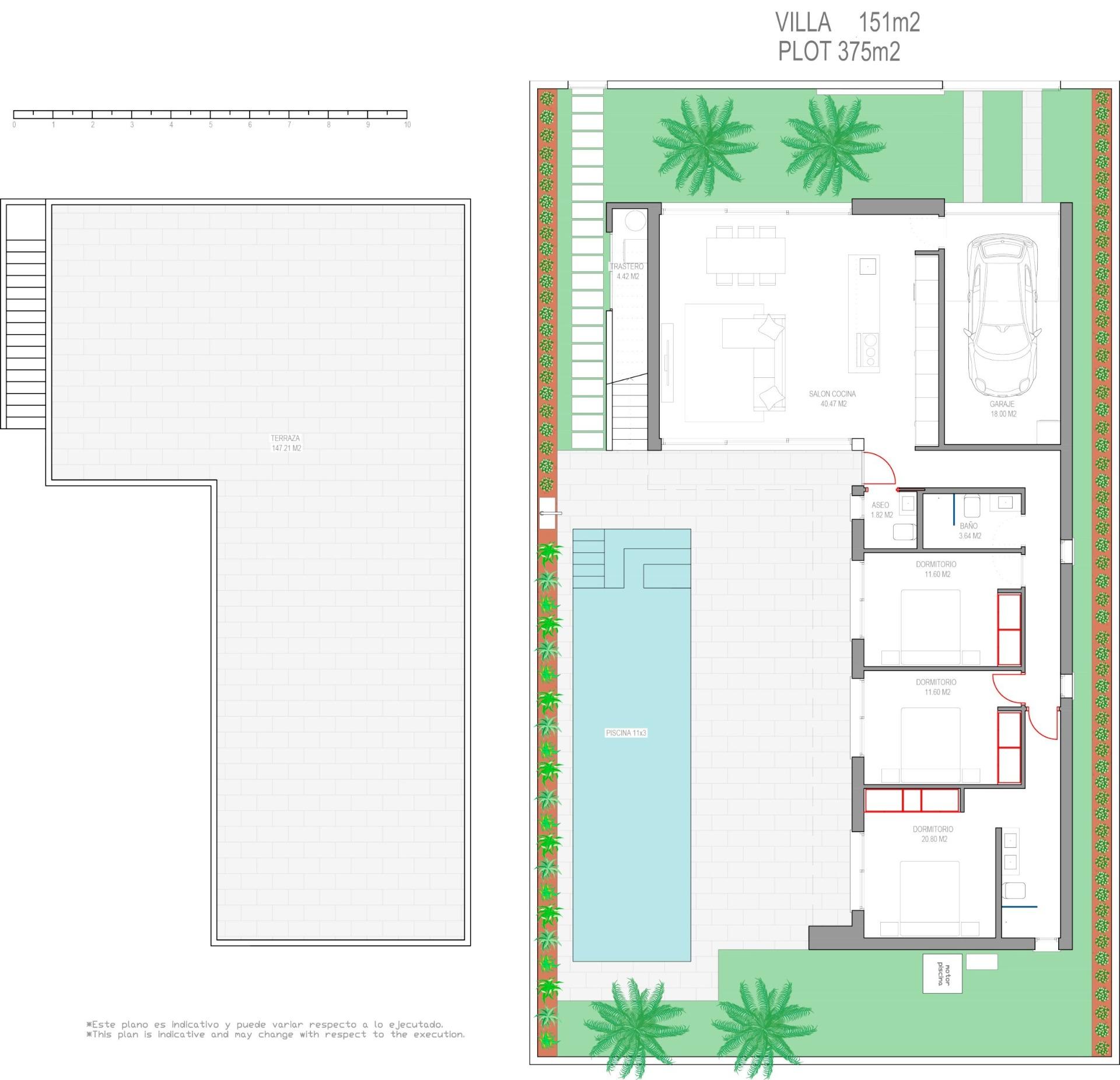 New build villas in los alcazares