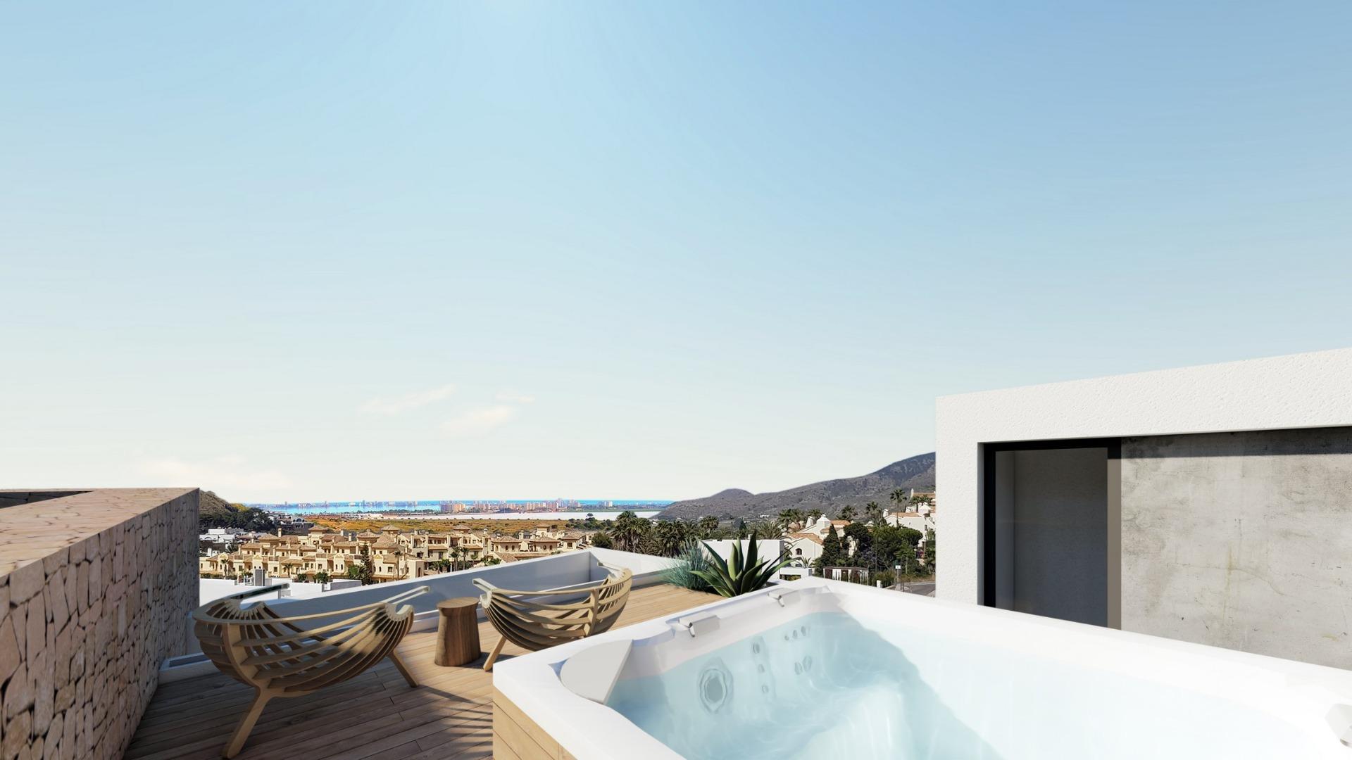 New build residential complex in la manga club resort