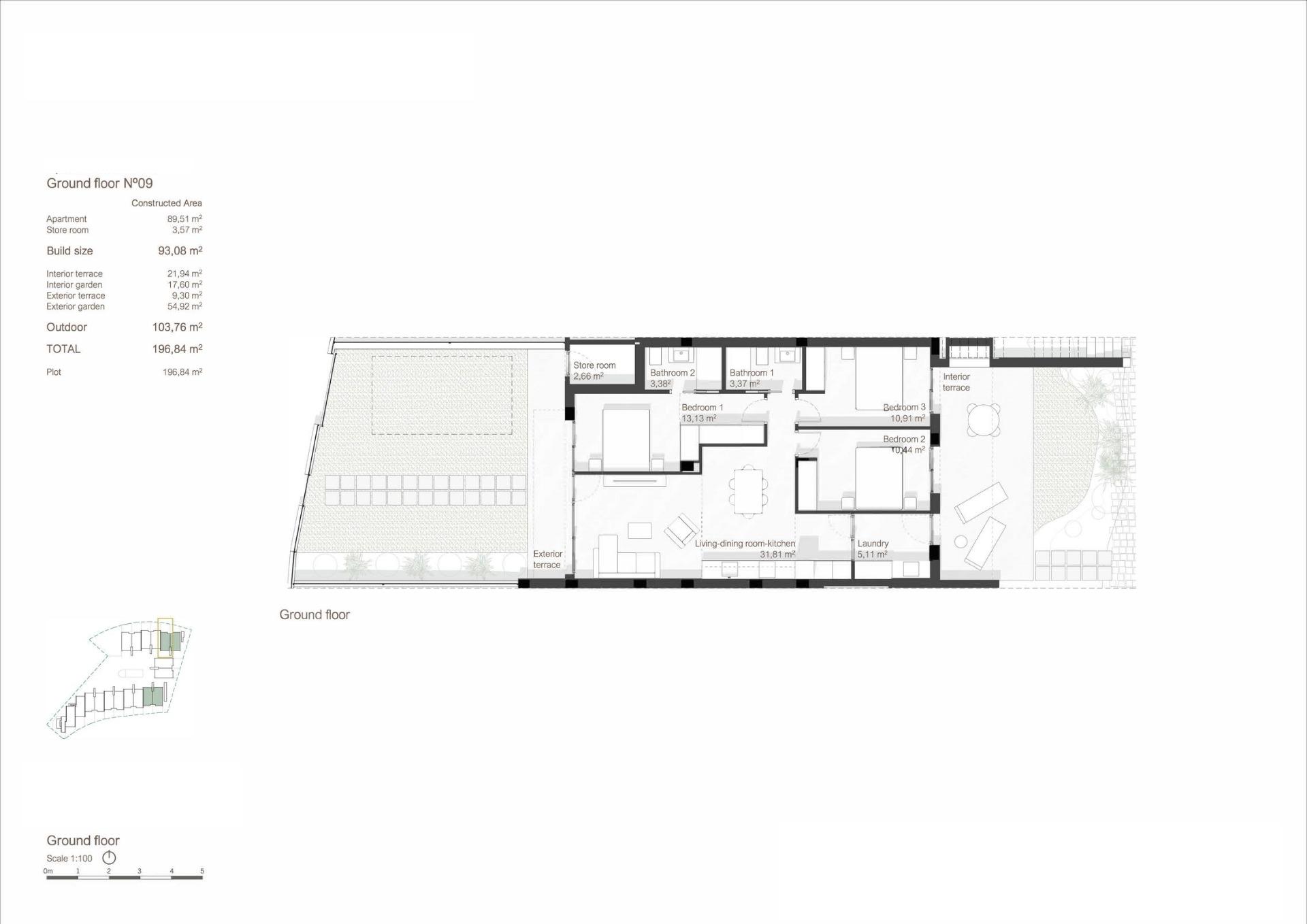 New build bungalows in roda golf