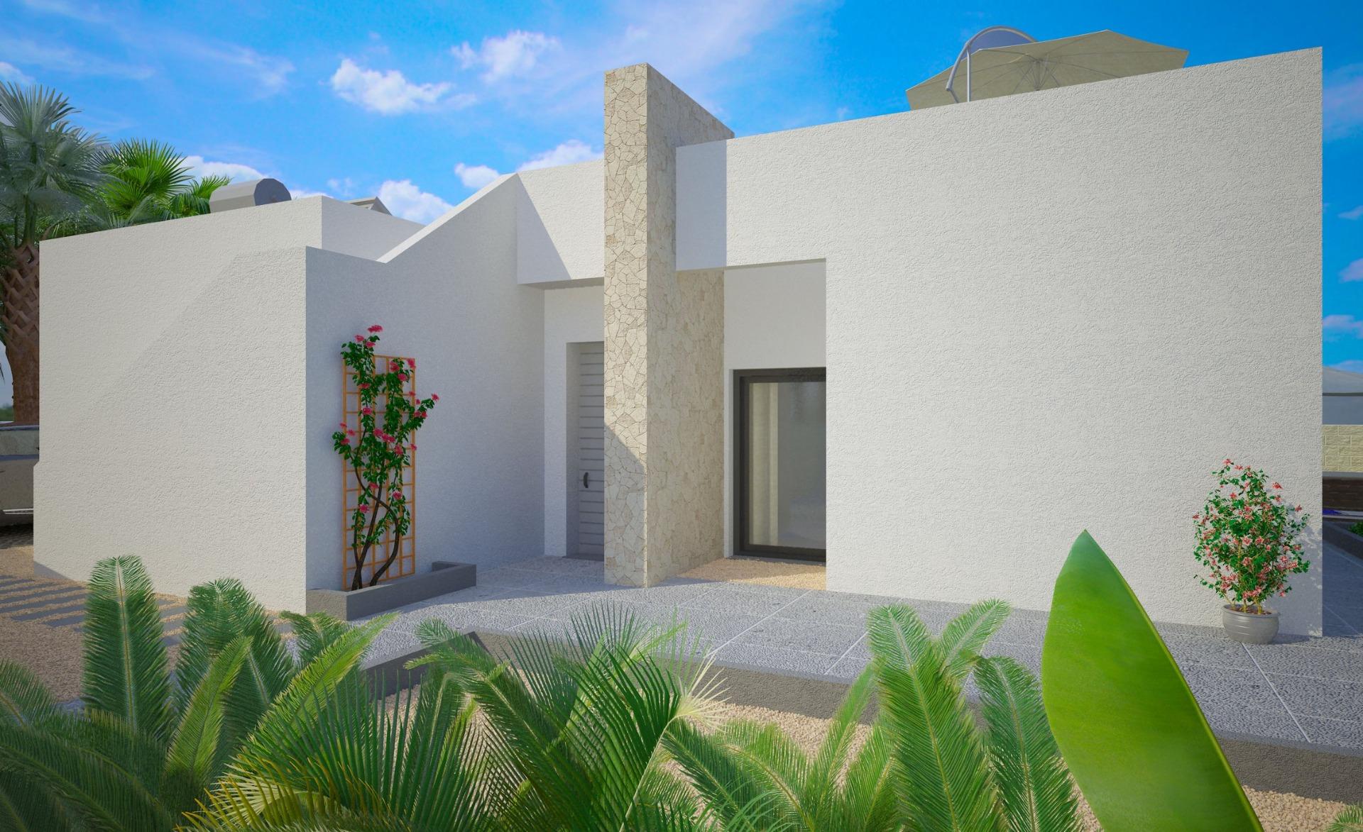 New build modern villa in benijofar