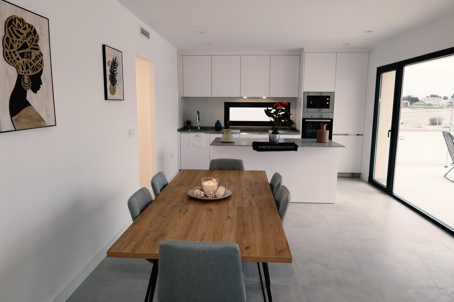 New build bungalows in fuente alamo, murcia