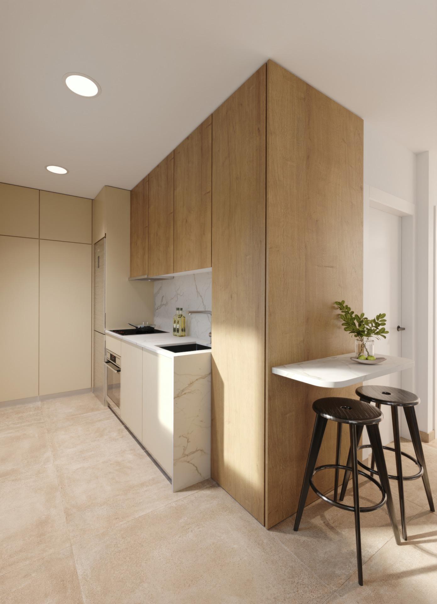 New build tourist apartments in santa rosalía lake and life resort costa cálida
