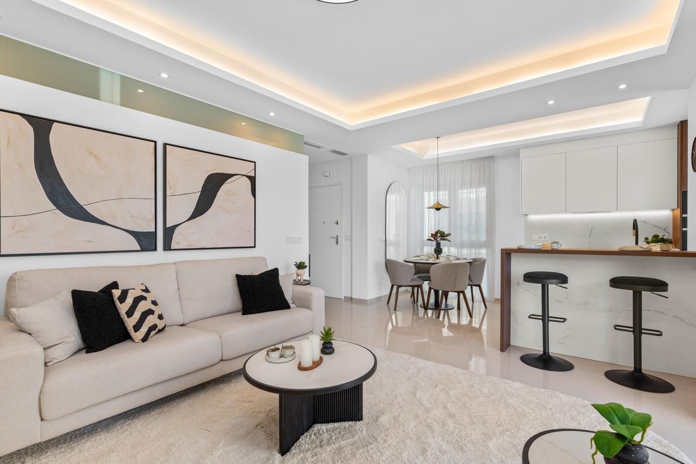 Modern mediterranean apartments in ciudad quesada, costa blanca