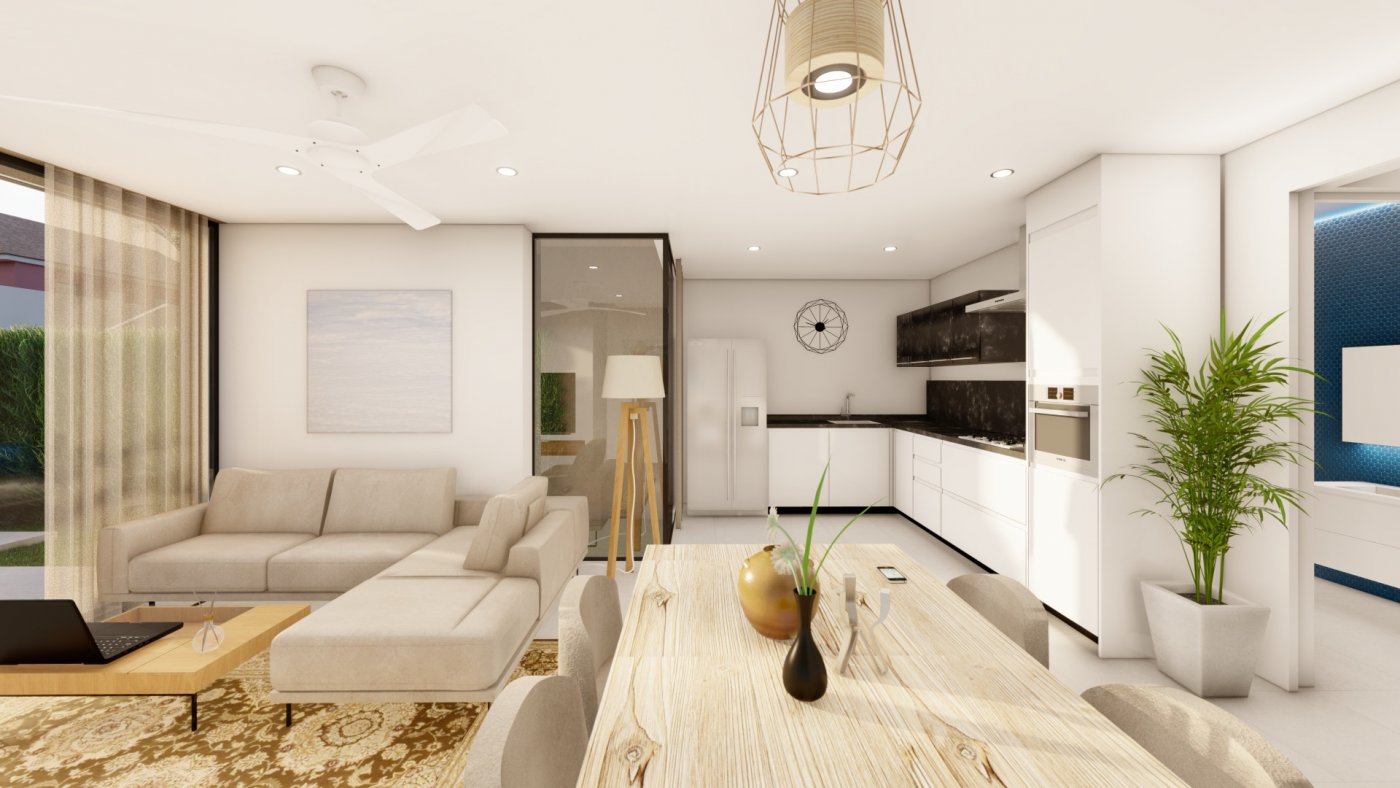 New build villas in los urrutias, murcia