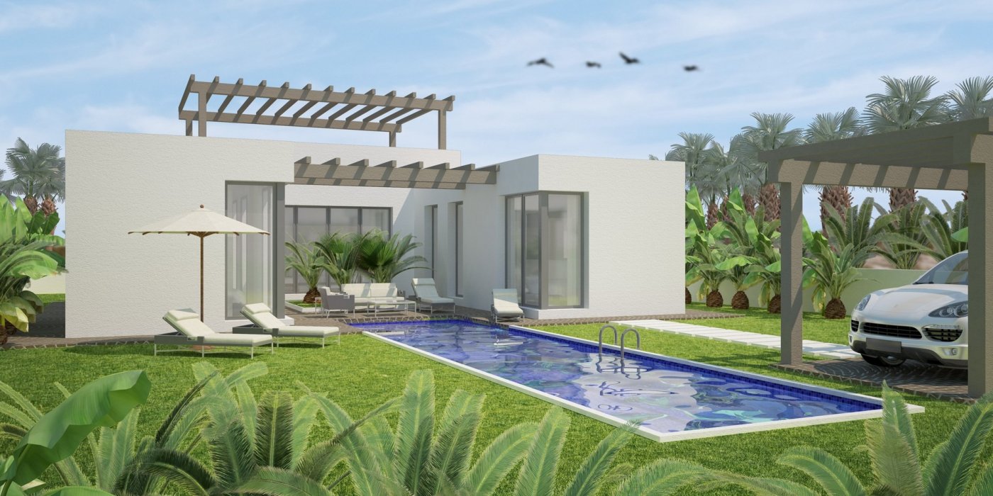 New build modern villas in benijofar