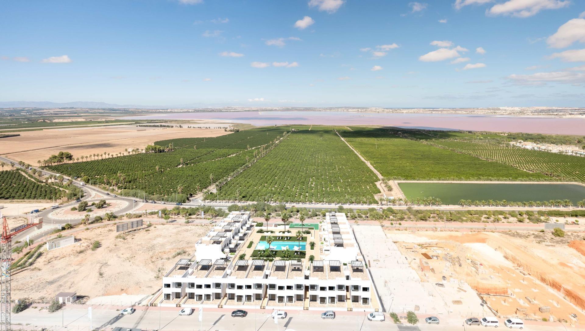 New build residential of bungalow apartments in los balcones
