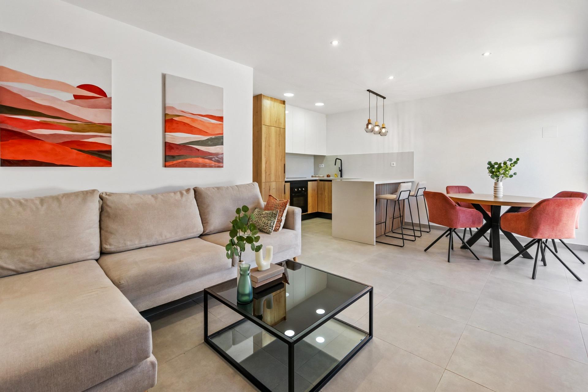 New build tourist apartments in santiago de la ribera, san javier – just 750m from the beach