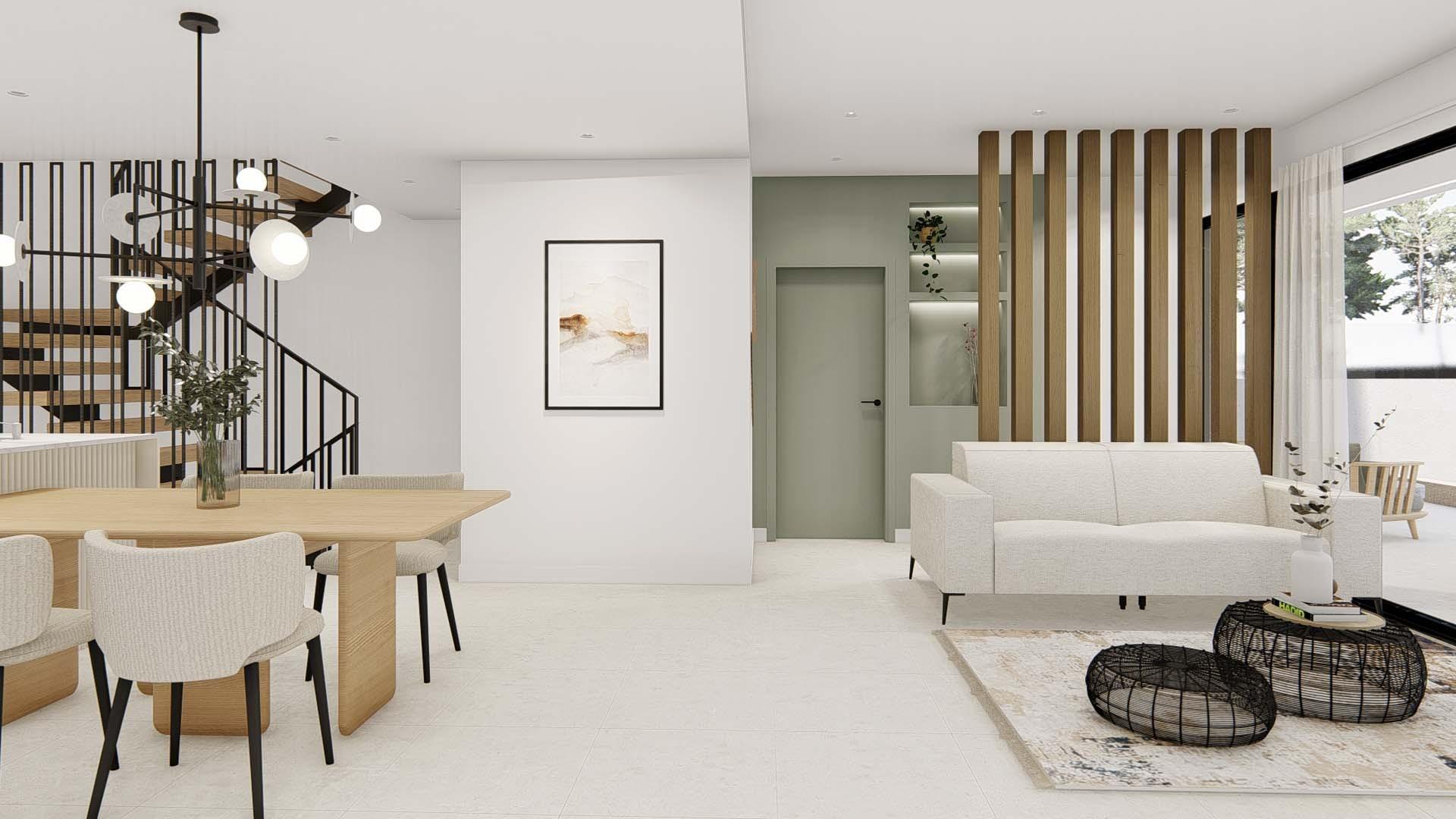 New build semi-detached and terraced villas in dolores, alicante