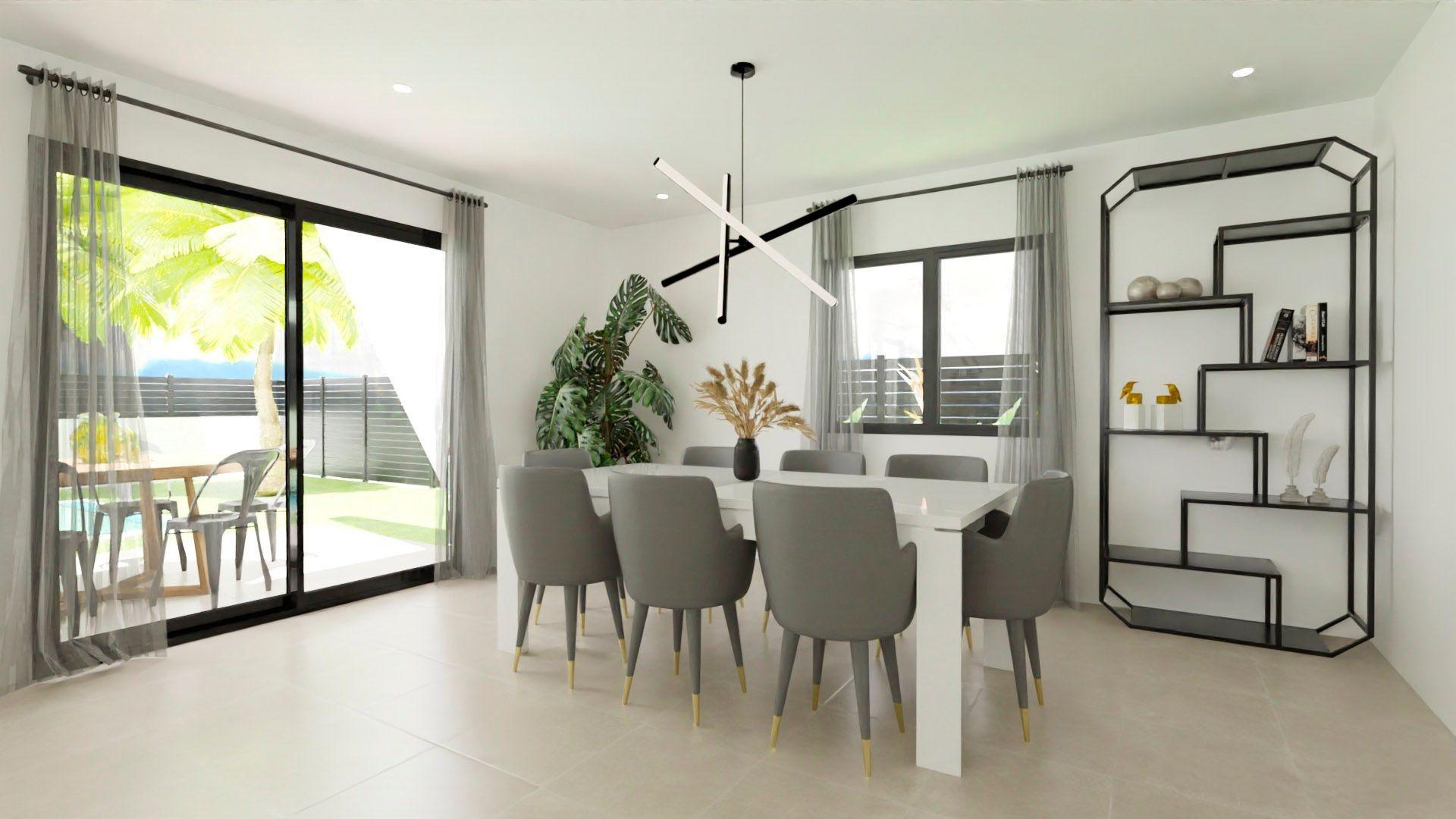 New build villas in monforte del cid