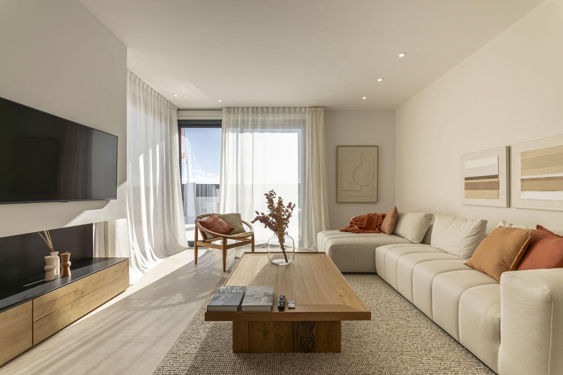 New build one level villas in altaona golf resort, murcia