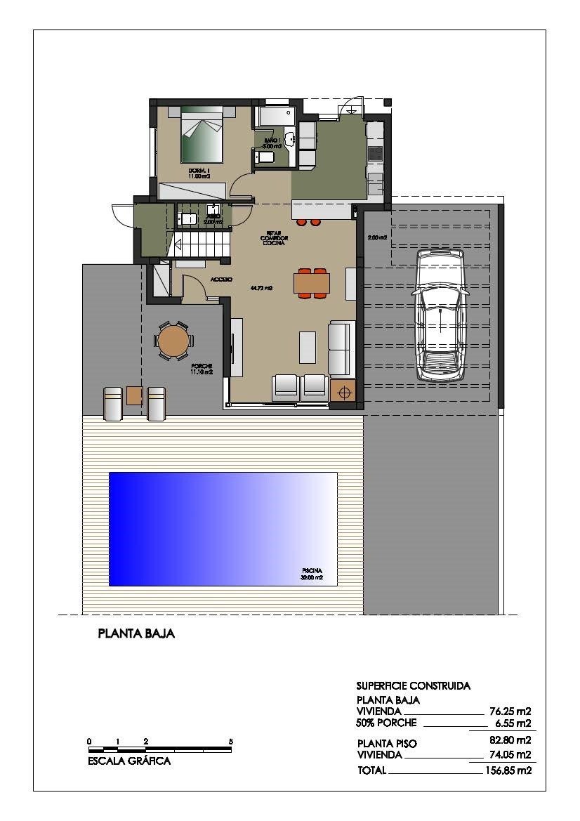 New build villa in orihuela costa (campoamor)